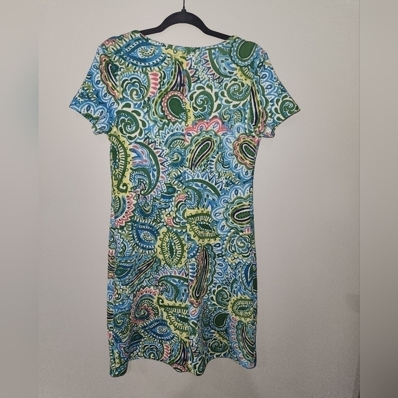 RONNI NICOLE Paisley Dress Vibrant Colors Size Small EUC - Picture 3 of 8